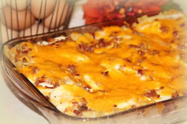 Breakfast Lasagna - Nature's Yoke - Free-Range Eggs